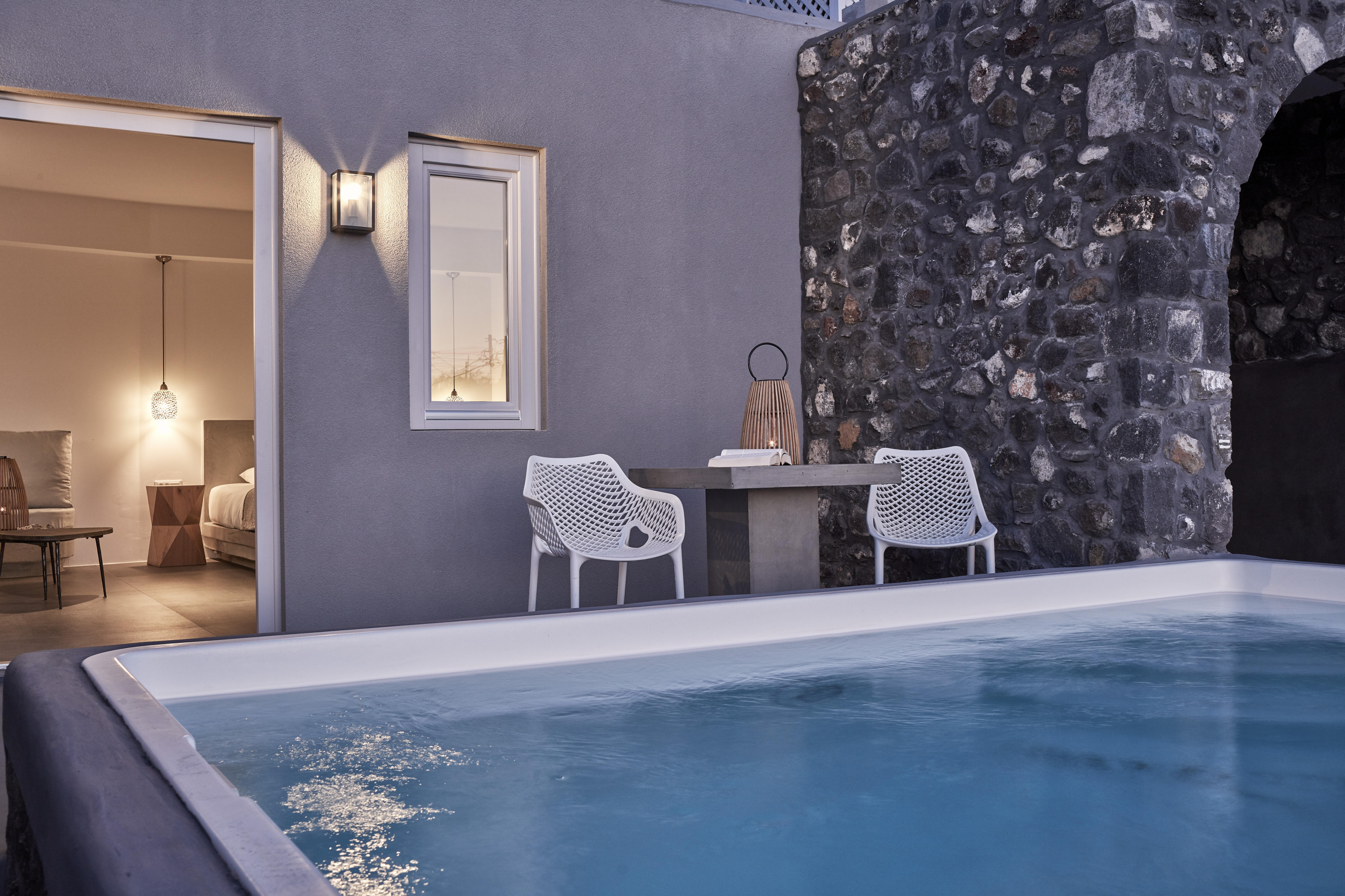 Elysian Santorini Hotel Ía Kültér fotó